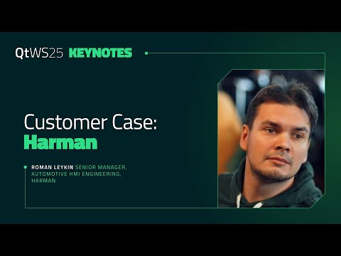 Customer Case: Harman – The Kaleidoscope Approach to Scalable HMI Development